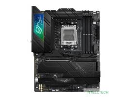ASUS ROG STRIX X670E-F GAMING WIFI (Socket AM5, ATX, 4xDDR5(128GB), DP/HDMI, 1xPCIe 5.0x16/1xPCIe 4.0x16/1xPCIe 3.0, 1xLAN (2.5GbE), Wi-Fi, BT, 4xSATA 6Gb/s, 4xM.2, 3xType-C, 7xUSB 3.2, 2xUSB 2.0)