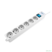 PowerCube PRO Фильтр-удлинитель (SPL(5+1)-16B-P-1,9М) 1.9 м, 6 розеток, 16А/3,5кВт, LC контур - подавление В/Ч помех {13062}