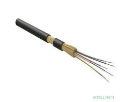 Hyperline FO-MB-IN/OUT-9S-36-LSZH-BK Кабель волоконно-оптический 9/125 (SMF-28 Ultra) одномодовый, 36 волокон, безгелевые микротрубки 1.1 мм (micro bundle), внутр./внеш., LSZH, нг(А)-HF, –40(100м)