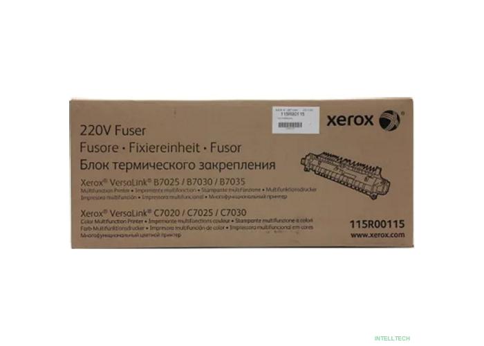 XEROX 115R00115 Фьюзер для XEROX VersaLink B7025/7030/7035/ C7020/ 7025/ 7030 (100K)