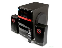 Повреждение упаковки Dialog Progressive AP-240B BLACK - акустические колонки 2.1, 50W+2*10W RMS, Bluetooth, USB+SD reader