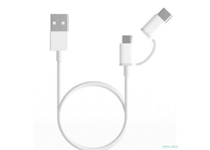 Xiaomi Mi 2-in-1 USB Cable Micro USB to Type C (100cm) [SJV4082TY] Кабель