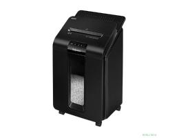 Fellowes Шредер AutoMax 100M FS-4629201 {(секр.P-4)/минирезка/100лист./23лтр./Уничт:скрепки, скобы, пл.карты,автореверс}