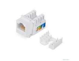 Cabeus KJ-RJ45-Cat.5e-90 Вставка Keystone Jack RJ-45, категория 5e, заделка тип 110, белая