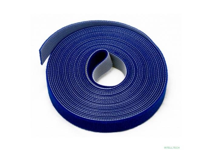 Hyperline WASNR-5x16-BL Лента (липучка) в рулоне, ширина 16 мм, длина 5 м, синяя