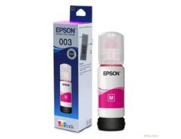 EPSON C13T00V398 Контейнер 003 с пурпурными чернилами для L3210, L3216, L3256, 65 мл.