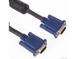 VCOM VVG6448-3M(O) Кабель монитор-SVGA card (15M-15M) 3.0м 2 фильтра [06937510840533]