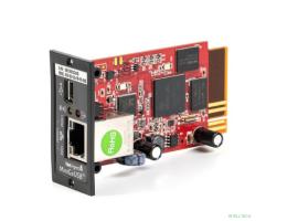 БАСТИОН SNMP-модуль DA 806 для SKAT UPS-RACK от 1000ВА до 3000ВА Мониторинг и управление по Ethernet (2166)