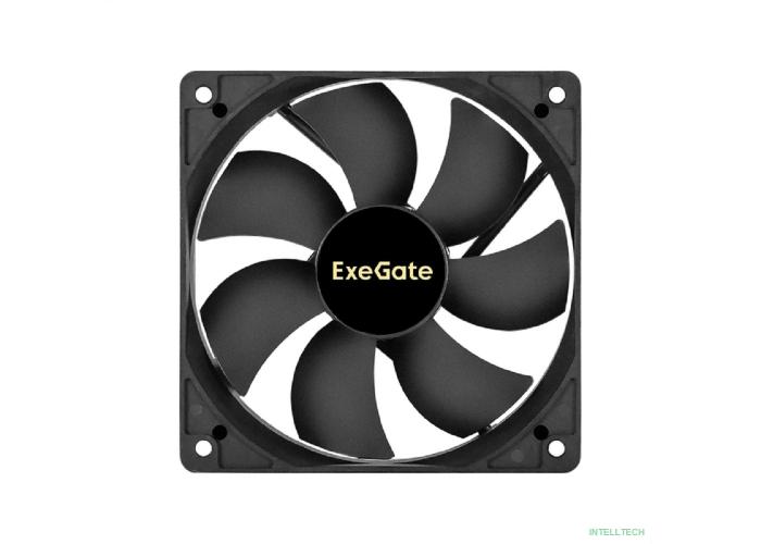 Exegate EX297092RUS Вентилятор 24В DC ExeGate EX12025S3P-24 (120x120x25 мм, Sleeve bearing (подшипник скольжения), 3pin, 2100RMP, 35dBA)