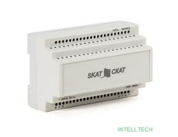 БАСТИОН SKAT-12-6,0 DIN (СКАТ ИБП-12/6-DIN) источник питания 12В 6А пластиковый корпус под DIN рейку 35 мм, МПТ (586) 