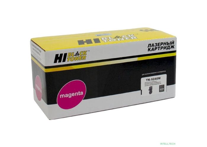 Hi-Black TK-5240M Тонер-картридж для Kyocera P5026cdn/M5526cdn, M, 3K