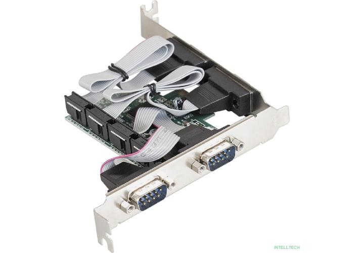 Exegate EX283705RUS Контроллер EXE-310 PCI-E, 4*COM port (OEM)
