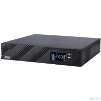 PowerCom Smart King Pro+ SPR-1500 LCD ИБП {Line-Interactive, 1500VA / 1200W, Rack/Tower, 8хС13, USB, RS-232, SmartSlot} (1152575)
