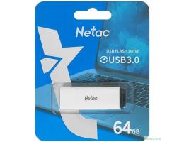 Netac USB Drive 64GB U185 USB3.0 with LED indicator [NT03U185N-064G-30WH]