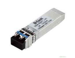 D-Link 432XT/B1A  PROJ Трансивер SFP+ с 1 портом 10GBase-LR для одномодового оптического кабеля (до 10 км, разъем Duplex LC)