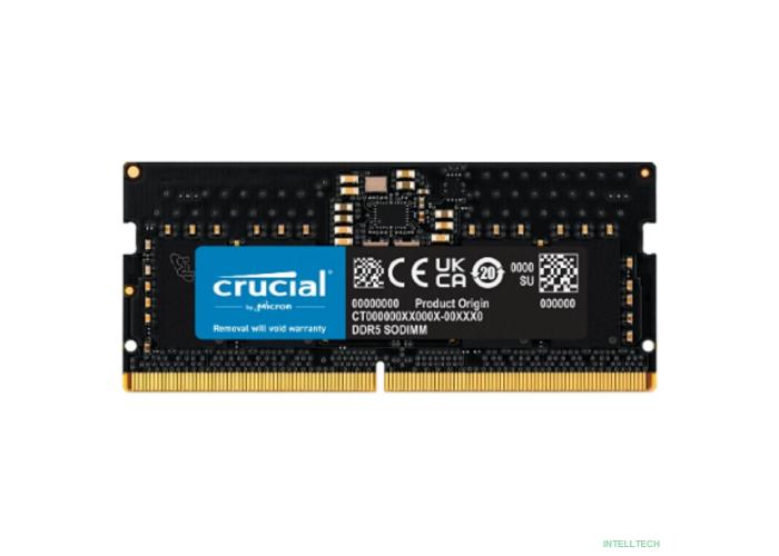 DDR5 Crucial 8Gb 4800MHz CT8G48C40S5 CL40 SO-DIMM