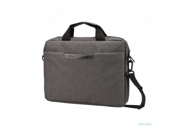 Сумка PORTCASE KCB-164 Grey(нейлон, серая до 14
