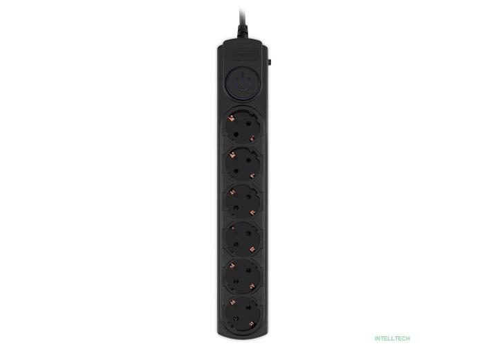 Ippon Сетевой фильтр BK-6-EU-5-10-B, 5м, черный