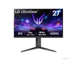 LCD LG 27" 27GS65F-B UltraGear черный {IPS 1920x1080 180Hz 1ms HDMI DisplayPort HAS Pivot} [27gs65f-b.aruz]