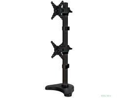 ONKRON D208E чёрный {Для мониторов диагональю 13"-34" Максимальная нагрузка: 2х8 кг (17.6 lbs) VESA: 75x75, 100х100мм}