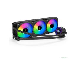 Exegate EX297325RUS Комплект водяного охлаждения BlackWater-360.PWM.RGB (RGB подсветка, LGA2066/2011/1366/1150/1151/1155/1156/1200/1700/1851/AM4/AM5/FM1/FM2/FM2+/AM2/AM2+/AM3/AM3+, TDP 280W, Fan 120mm