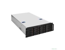 Exegate EX281300RUS Серверный корпус ExeGate Pro 3U660-HS16 <RM 19", высота 3U, глубина 660, БП 2U-600ADS,16xHotSwap, USB>