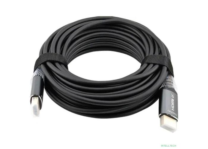 Кабель аудио-видео Cactus CS-HDMI-AOC-2-10 HDMI (m)/HDMI (m) 10м. позолоч.конт. черный