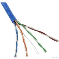 5bites Кабель US5505-100A-BL витая пара UTP / SOLID / 5E / 24AWG / CCA / PVC / BLUE / 100M
