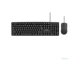 CBR KB SET 709, Комплект (клавиатура + мышь), USB. Клавиатура: 104 кл., офисн., 1,5 м. Мышь: 1000 dpi, 3 кн., 1,5 м