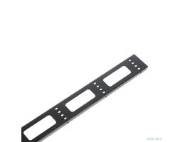 ЦМО Вертикальный кабельный органайзер для стойки внешний с окнами, ширина 95мм 47U, цвет черный(ВКО-СТК-47-9005)