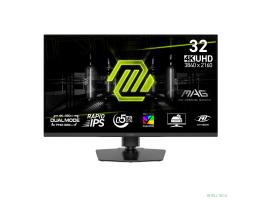 MSI MPG 31.5" 322URDF E16 черный {IPS 3840x2160 160Hz-320Hz 0.5ms 400cd 2xHDMI DisplayPort 2xUSB Tilt Swiv HAS Pivot Internal Vesa} [9S6-3DD89T-012]