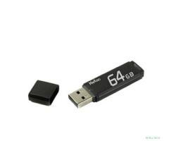 Netac USB Drive 64GB U351 USB2.0, retail version [NT03U351N-064G-20BK]