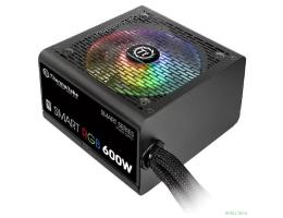 Блок питания Thermaltake Smart  RGB  [PS-SPR-0600NHSAWE-1]  600W / APFC / 80+