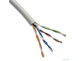 Rexant (01-0043-R) Кабель витая пара U/UTP, CAT 5e, PVC, 4PR, 24AWG, INDOOR, SOLID, серый, 305м, РФ