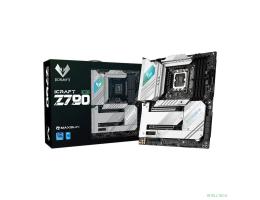 MAXSUN MS-iCraft Z790 WIFI V1/V2 (Socket 1700, ATX, 4xDDR5, HDMI/DP, 4*SATA3, 4*M.2, 1xPCI-E 16x/2*PCIEx4/1*PCIEx1, 4*USB 2.0, 4*USB 3.2 Gen1, 1*TypeC, LAN 2*2.5G, Bluetooth, Wi-Fi 802.11ax, RTL)