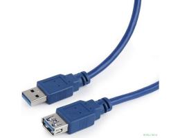 Filum Кабель удлинитель USB 3.0, 1.8 м., синий, разъемы: USB A male-USB A female, пакет. [FL-C-U3-AM-AF-1.8M] (894175)