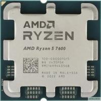 CPU AMD Ryzen 5 7600 OEM (100-000001015) {Raphael, 6C/12T, 3.8/5.1GHz, 32MB, 65W} 