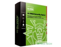 BHW-B-12M-2-A3(A2) Dr. Web Security Space, картонная упаковка, на 12 месяцев,  на 2 ПК (350931, 352409)
