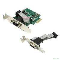 ORIENT XWT-PE2SLP, Контроллер PCI-Ex1 to COM 2-port (WCH CH382) Low Profile , RTL (30256)