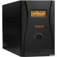 Exegate EP285484RUS ИБП ExeGate SpecialPro Smart LLB-1000.LCD.AVR.C13.RJ.USB <1000VA/650W, LCD, AVR, 6*IEC-C13, RJ45/11, USB, black>