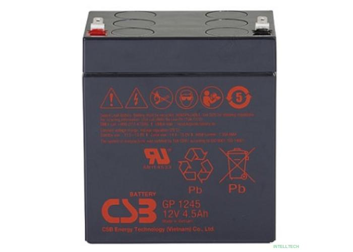 CSB Батарея GP1245 (12V 4,5Ah) 