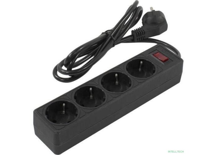 5bites Сетевой фильтр GARDA SP4B-550 4S / 3*0.75MM2 / 5M / BLACK