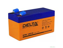 Delta DTM 12012  (1.2 А\ч, 12В) свинцово- кислотный аккумулятор  