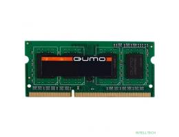 QUMO DDR3 SODIMM 4GB QUM3S-4G1333C(L)9 PC3-10600, 1333MHz
