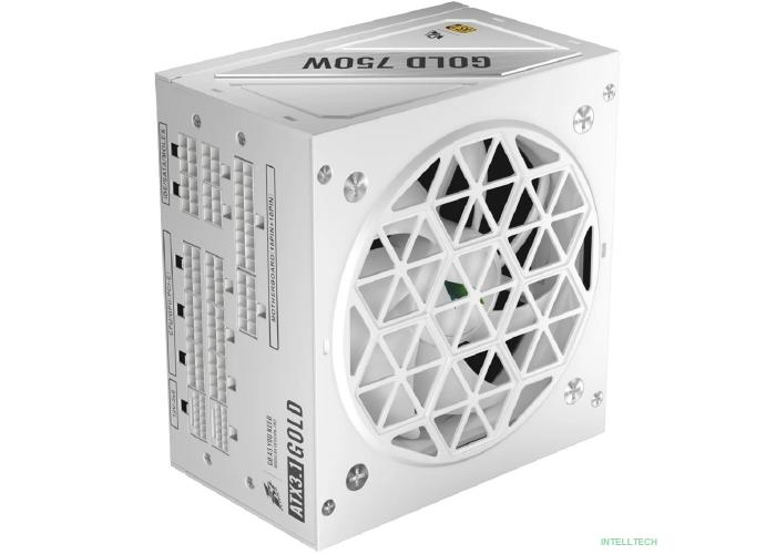 1STPLAYER NGDP GOLD 750W White / ATX 3.1, APFC, 80 PLUS Gold, LLC+DC-DC, full Japan solid-state caps, 120mm fan, full modular / HA-750BA4-WH
