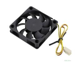 Exegate EX283369RUS Вентилятор ExeGate ExtraSilent ES06015S3P, 60x60x15 мм, подшипник скольжения, 3pin, 2500RPM, 22dBA