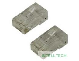 5bites US100A/US010A Коннектор  RJ-45 8p8c 6кат., зол.напыление (1шт)