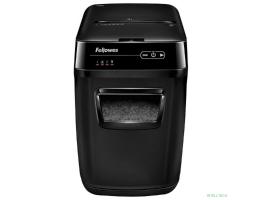 Fellowes Шредер AutoMax 150C FS-46801(01/02)*  {(секр.P-4)/фрагменты 4x38 мм,/150лист./32лтр./Уничт:скрепки, скобы, пл.карты,CD диски}