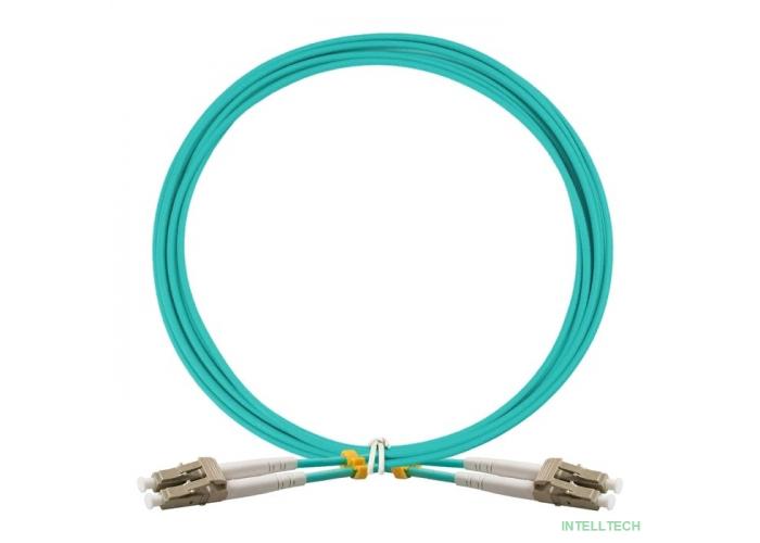 Exegate EX295134RUS Патч-корд волоконно-оптический FC-D-503-LC-LC-2M-LSZH (Шнур ВО MM 50/125 (OM3), LC/UPC-LC/UPC, Duplex, LSZH, 2м)