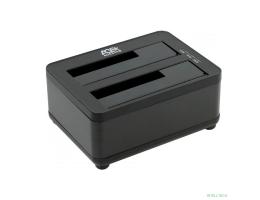 AgeStar 3UBT8 black Док-станция для HDD AgeStar 3UBT8 SATA III пластик/алюминий черный 2.5"/3.5"